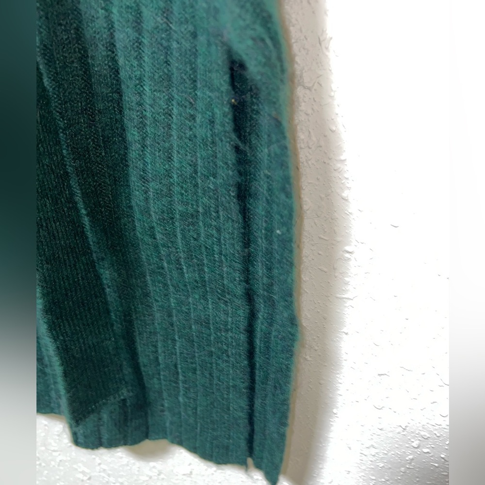 William‎ Rast Green Ribbed Bodycon Dress - Picture 3 of 6